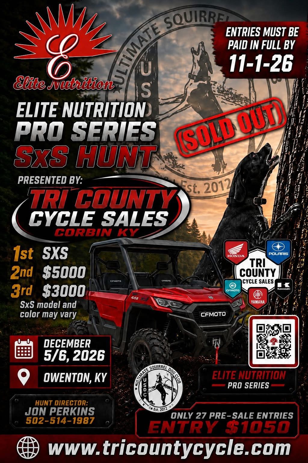 Elite Nutrition Series SXS Hunt